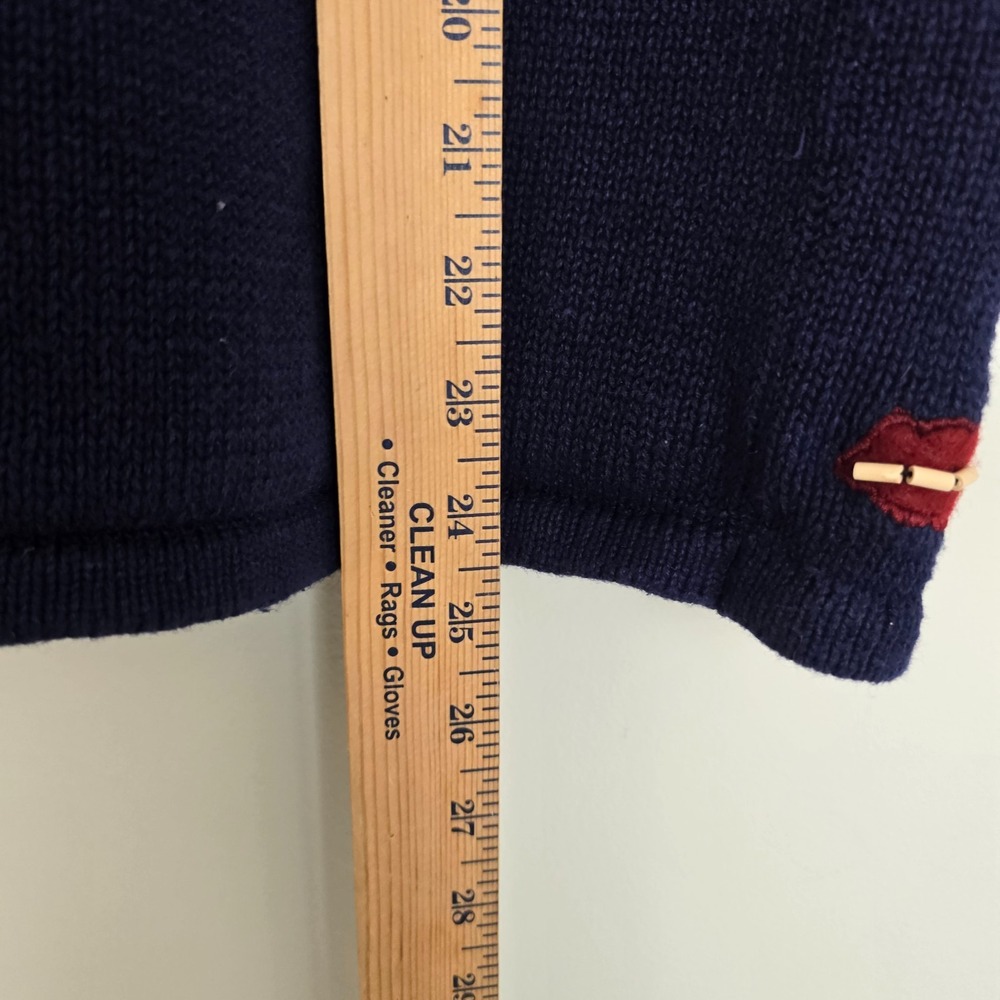 Bobby Brooks Womens Harvest Applique Sweater Vest‎ XL Cottagecore Fall - Picture 13 of 14
